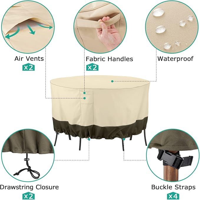 SunPatio Waterproof Outdoor Furniture Covers - Image 3