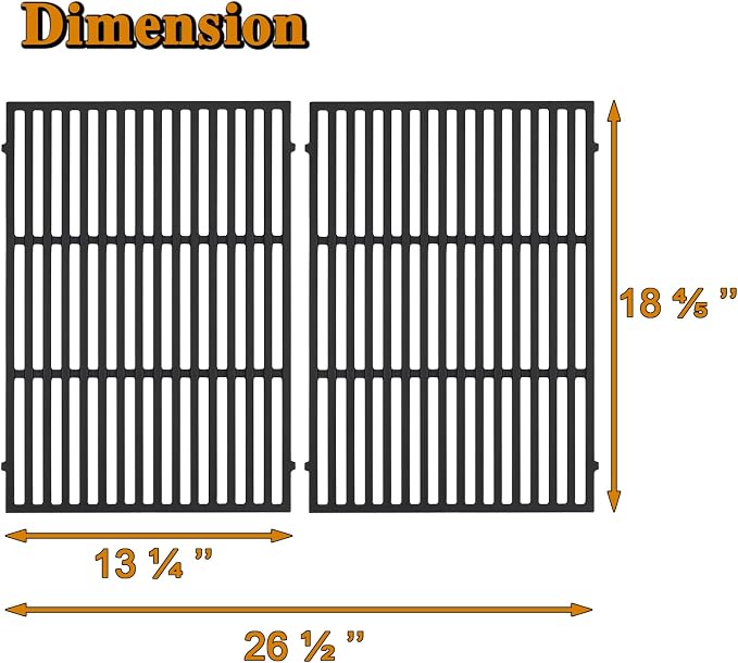 66095 Genesis II E-310 Grill Grates Replacement Parts - Image 2