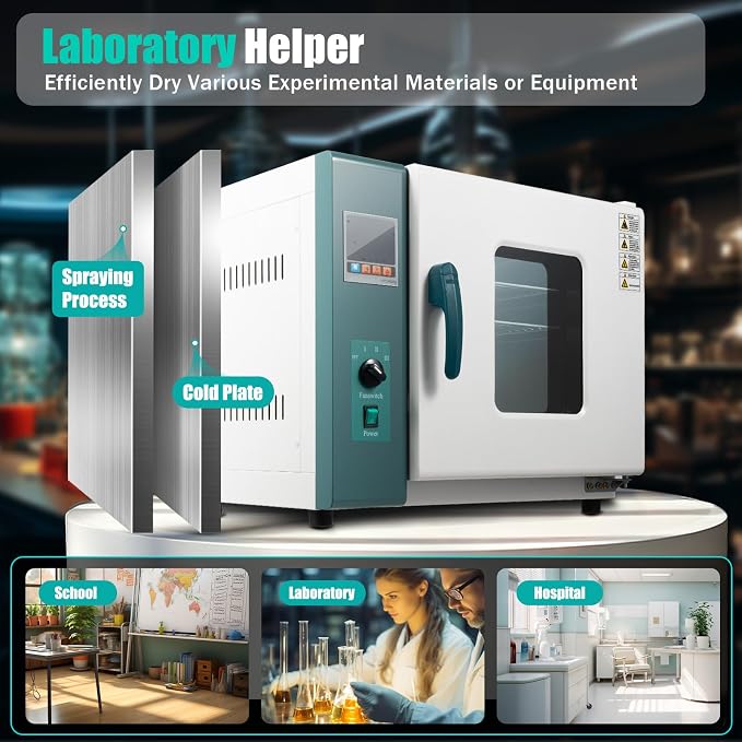 110V Horizontal Electric Blast Drying Oven, 1000W Constant Temperature Blast - Image 5