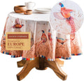 Maison d' Hermine Table Cloth Round Table 100% Cotton 63 Inches Fall Tablecloth by MaisondHermine