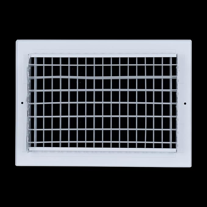 Fits 12x8 Duct Opening Steel Adjustable Air Supply Grille by Handua | Register - Image 5