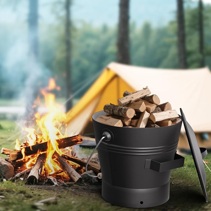 AMAGABELI GARDEN & HOME XL 3-Gallon Metal Ash Bucket - Image 8