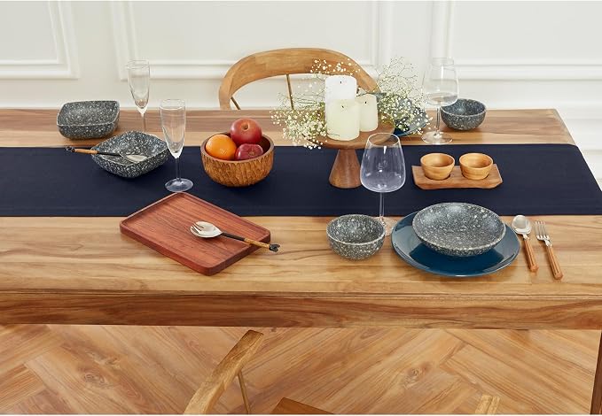 Solino Home Linen Table Runner 120 Inches Long - Image 3