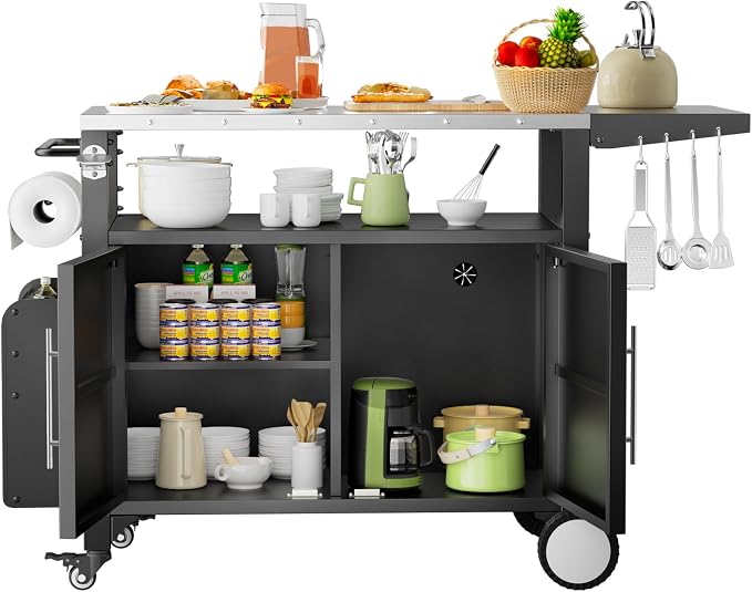 ROOMTEC Outdoor Grill Cart - Image 9