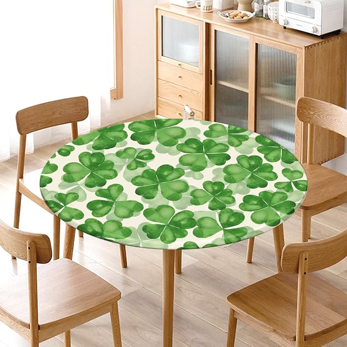 St Patricks Day Round Fitted Tablecloth - Image 8