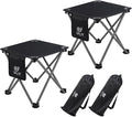 Opliy Camping Stool 2 Pack, 13 Inch Portable Folding Stool by Opliy