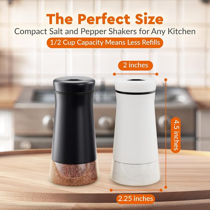 HOME EC Original Salt and Pepper Shakers Set - Image 5