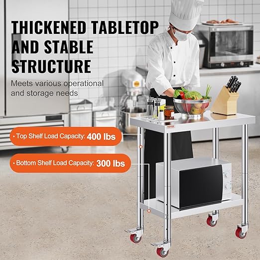 Mophorn Stainless Steel Work Table - Image 3