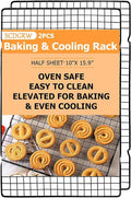 2PCS Cooling Racks for Baking and Cooking by SCDGRW