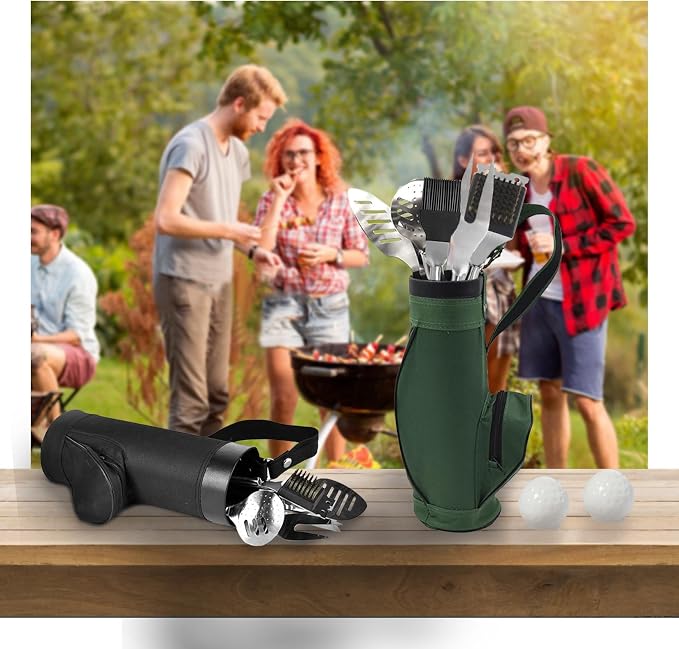 Jishi 8pcs Golf BBQ Grill Accessories Grilling Gifts - Image 5