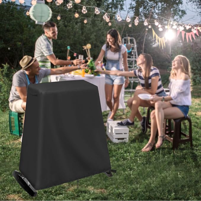 Grill Cover Compatible for Cuisinart CGG-180 Cuisinart Petite Gourmet Portable - Image 6