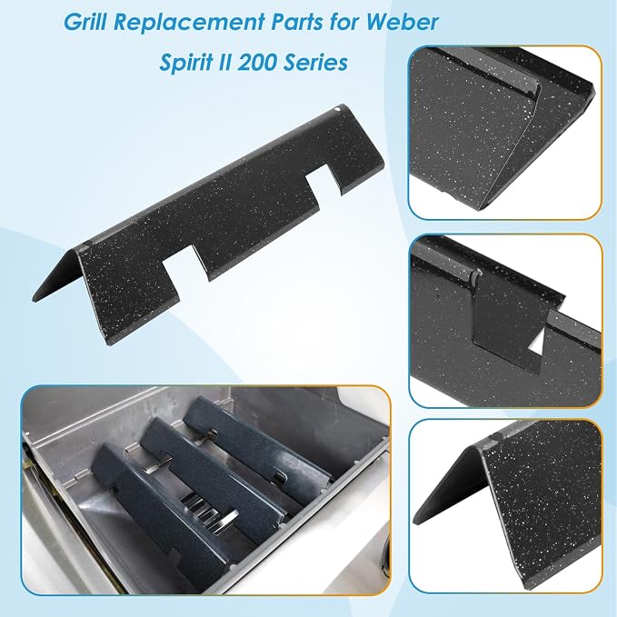 Grill Parts for Weber Spirit II Grill Replacement Parts, 7635 Flavorizer Bars - Image 4