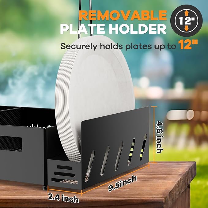 Grill Caddy, BBQ for Outdoor Grill - Image 5