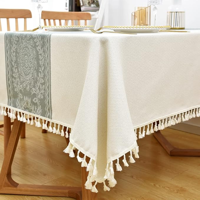 Heavy Duty Cotton Linen Table Cloth - Image 6
