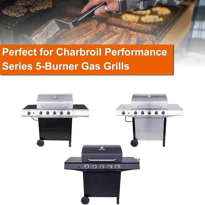 Full-Size Griddle Inserts for Charbroil Performance 5-Burner, Flat Top Griddle - Image 5