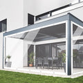 Clear Tarp 10' x 10', 15 OZ Clear Vinyl PVC Tarp Waterproof Tarpaulin 100% by Ezcasch