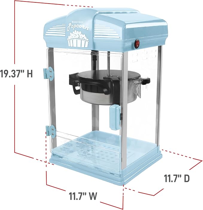 West Bend Stir Crazy Movie Theater Popcorn Popper, Gourmet Popcorn Maker Machine - Image 6