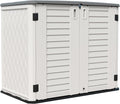 HOMSPARK Storage Shed Weather Resistance, Horizontal Storage Shed by HOMSPARK