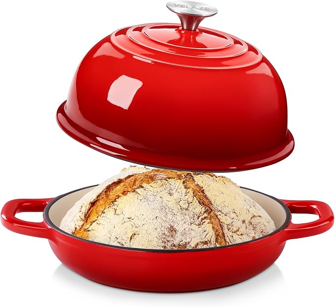 Velaze Enameled Cast Iron Dutch Oven by Velaze