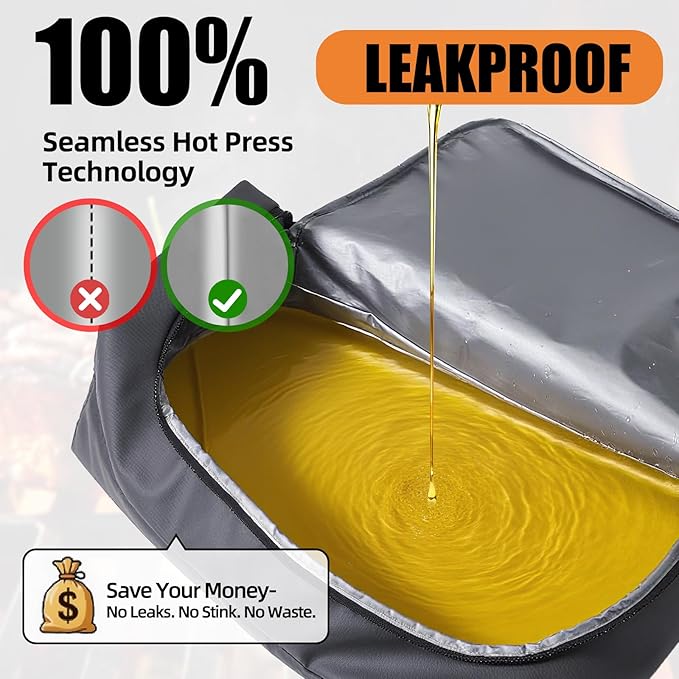 BBQ Blanket for Resting Meat, Leak-Proof Insulated Meat Resting Bag, 270° Top - Image 2