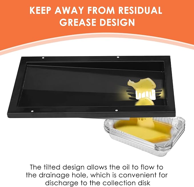 91353 Grease Tray for Weber Spirit 210 Series Grill, Drip Pan Tray for Weber - Image 4