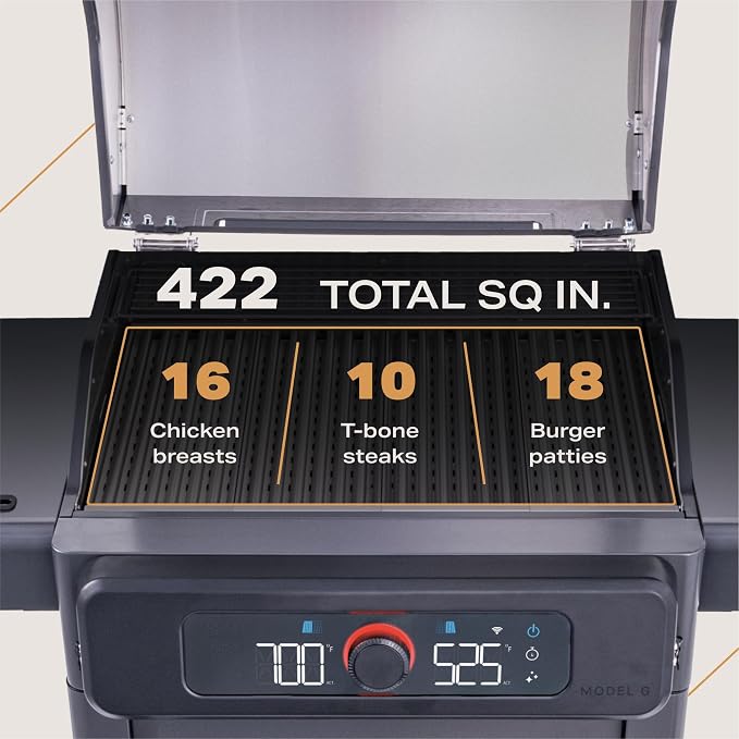 Current Model G Dual Zone Grill, Smart Electric Outdoor Grill - Image 7