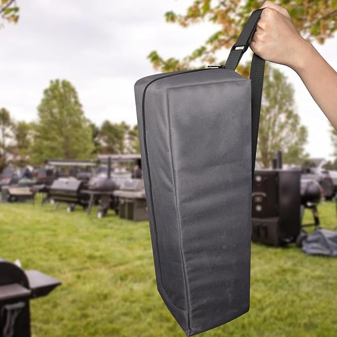 Grill Storage Bag, Grill Utensil Storage, 600D Waterproof Oxford Foldable Grill - Image 7