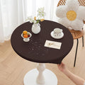 Round Fitted PU Tablecloth by Huierxun