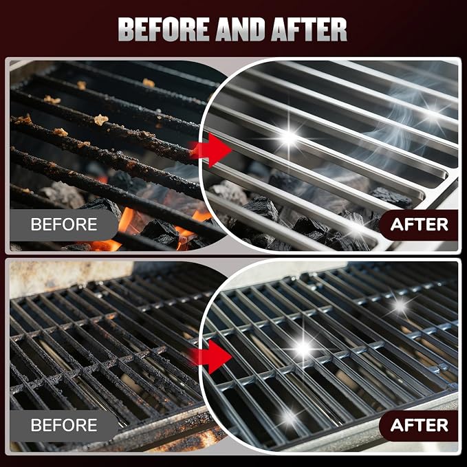 Bristle Free Steam Grill Brush for Outdoor Grill, Safe No Wire Replacement - Image 7