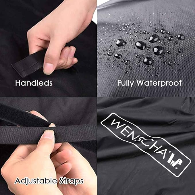 58 Inch BBQ Grill Cover, Wenscha Premium Grill Covers Fully Waterproof - Image 2