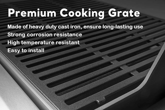 Grill Parts for Weber Spirit e310, 17.5" Grill Grates for Weber Spirit 300 and - Image 6