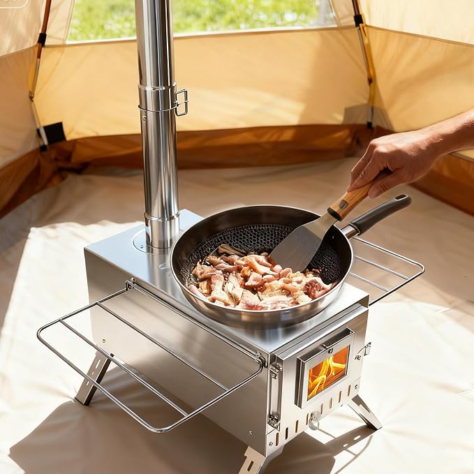 unho Outdoor Wood Burning Stove - Image 6