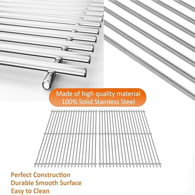 18.75" Cooking Grates for Weber Genesis II 300 and Genesis II LX 300 Series Gas - Image 3