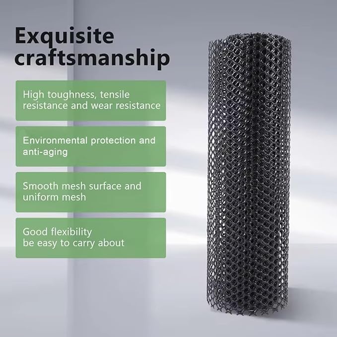 39.3IN x 65.6FT Garden Plastic Wire Mesh Fencing - Image 3