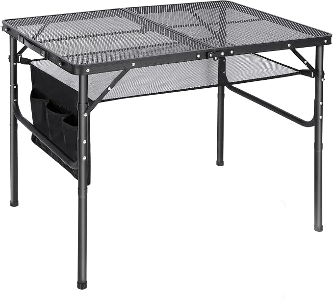 REDCAMP 36x24 Folding Grill Table by REDCAMP