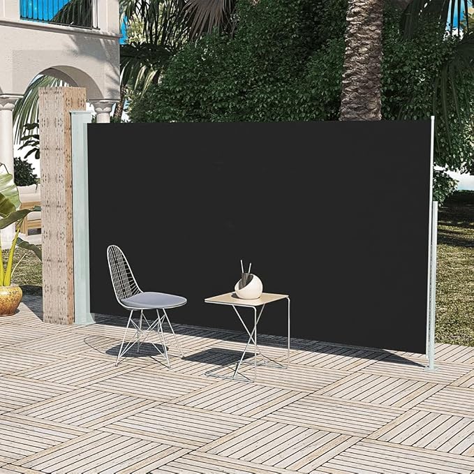 YAFF Patio Terrace Outdoor Folding Privacy Divider, Water & UV Resistant Sun by YAFF