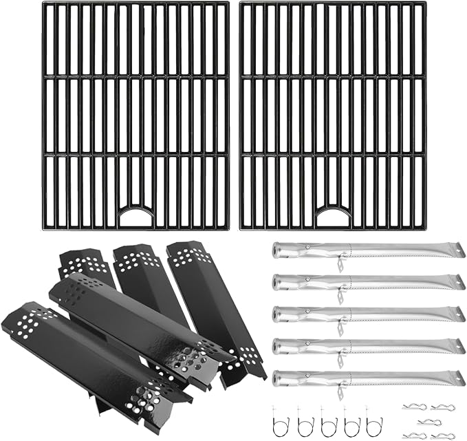 Grill Replacement Parts for Nexgrill 5 Burner 720-0888S, Grill Grate, Grill by BQMAX