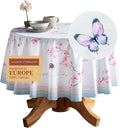 Maison d' Hermine Table Cloth Round Table 100% Cotton 69 Inches Tablecloth by MaisondHermine