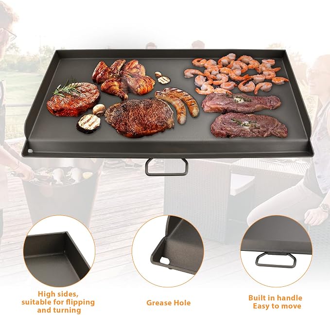Griddle for Camp Chef 2 Burner Stove, Flat Top Griddle fits Camp Chef - Image 3