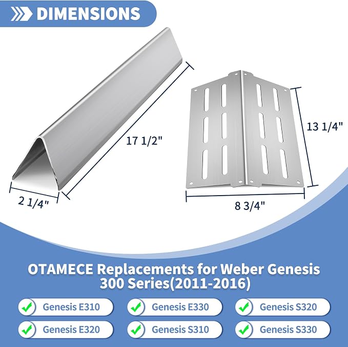Stainless Steel 7524 7528 Grill Grates - Image 2
