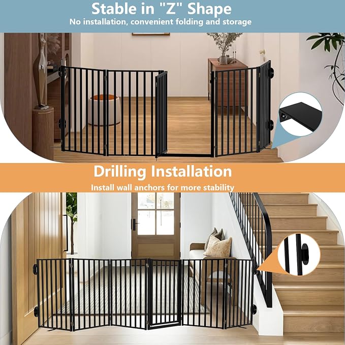 Full Metal Freestanding Dog Gates - Image 6