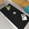Leather Table Cover, 1.8mm Thick, 24x60 Inch Desk Cover, Large Desk Mat by Zinkooat
