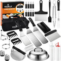 38PCS Flat Top Grill Accessories Set by NNOBLEFAMILY