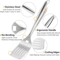 Barbecue Tool Set, 5-Piece Stainless Steel Grilling Kit, 18 Inch