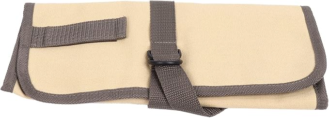 Camping Tableware Organize Bag, Knife Roll Cookware Set Canvas Storage Portable - Image 8