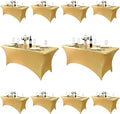 10-Pack 8ft Spandex Table Covers by Unknown
