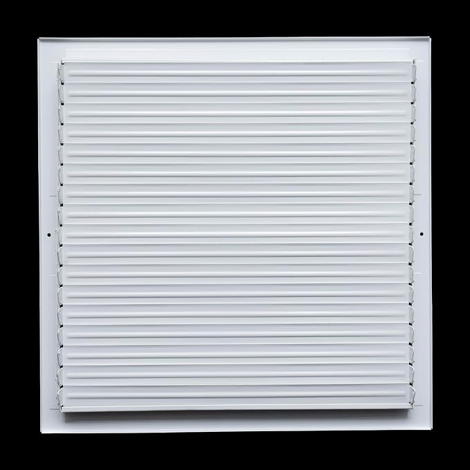 Fits 18x18 Duct Opening Steel Adjustable Air Supply Grille by Handua | Register - Image 5