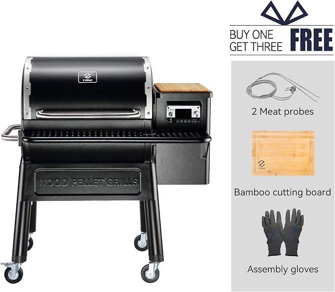 Z GRILLS 7052B Wood Pellet Grill and Smoker - Image 8