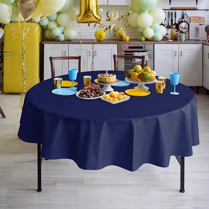 Nasitos 2 Pack Round Vinyl Tablecloth - Image 4