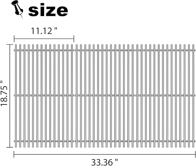 Grill Grates Parts for Weber Genesis II E-410, Weber Grill Parts Genesis 2 S-410 - Image 3